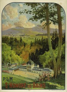 P.L.M. St Honoré-les-Bains (Nièvre), 1910. Creator: Tauzin, Louis (1842-1915)