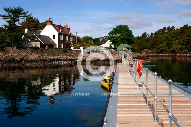 Plockton, Highland, Scotland. Creator: Peter Thompson.