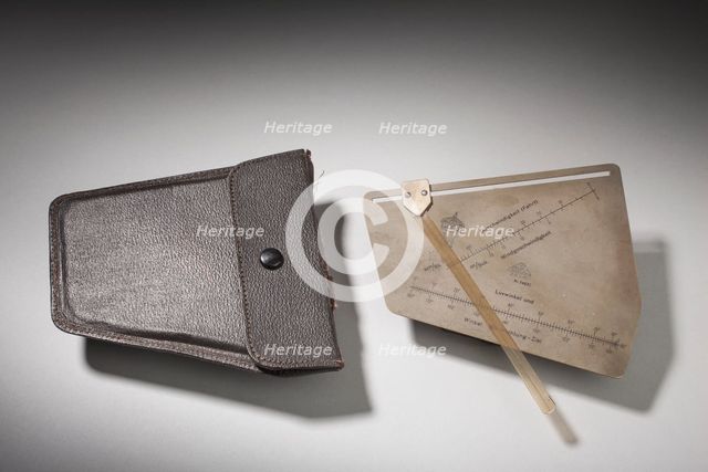 Plotter, Drift, ca. 1918. Creator: CP Goerz.