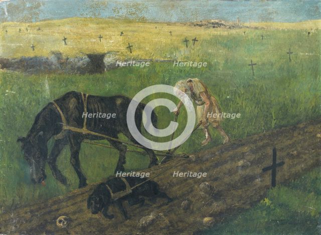 Ploughman, 1933. Creator: Tomas Andraskovic.