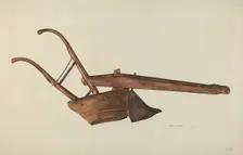 Plow, c. 1938. Creator: John Thorsen