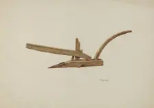 Plow, c. 1941. Creator: Cornelius Christoffels