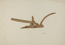 Plow, c. 1941. Creator: Cornelius Christoffels