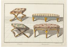 Ployans, Banquettes. Nouvelle Iconologie Historique ou Attributes Hierogliphyques, c.1768. Creator: Delafosse, Jean-Charles (1734-1789)