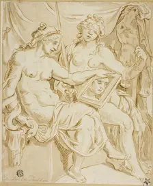 Prudence and Justice, n.d. Creator: Unknown