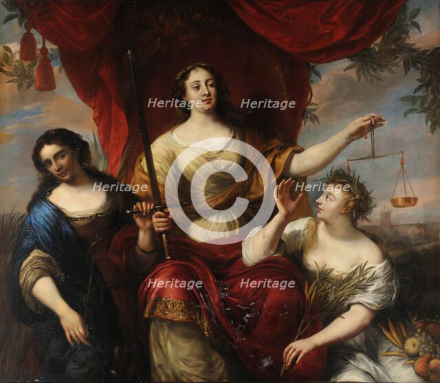 Prudence, Justice, and Peace, 1662.