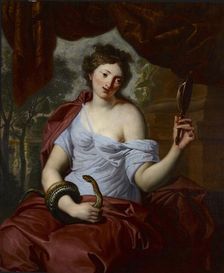 Prudence, late 17th century. Artists: Unknown, Anon