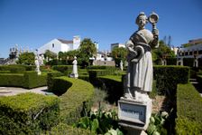 Prudence statue in the Garden of the Episcopal Palace, Castelo Branco, Portugal, 2009. Artist: Samuel Magal