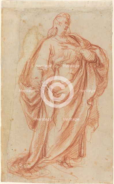 Prudence [recto], c. 1601. Creator: Cherubino Alberti.