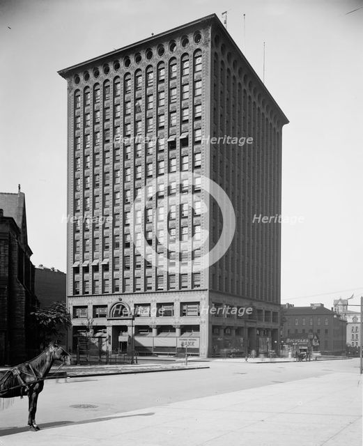 Prudential Building, Buffalo, N.Y., ca 1900. Creator: William H. Jackson.