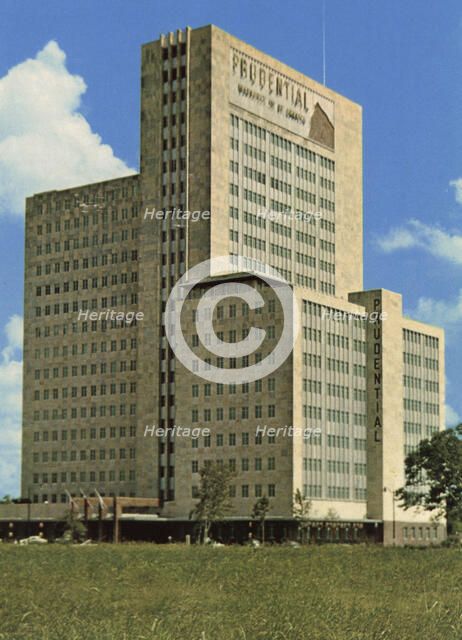 Prudential Building, Houston, Texas, USA, 1955. Artist: Unknown
