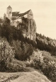 Prunn Castle in the Altmuhl Valley 1931. Artist: Kurt Hielscher