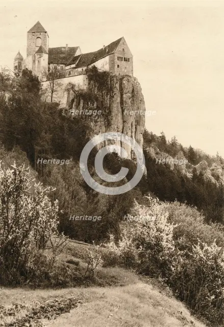 'Prunn Castle in the Altmuhl Valley', 1931. Artist: Kurt Hielscher.