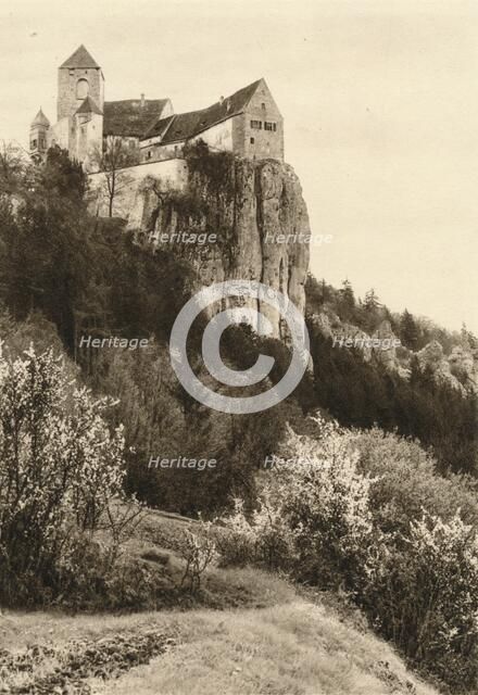 'Prunn Castle in the Altmuhl Valley', 1931. Artist: Kurt Hielscher.