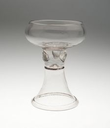 Prunted Beaker (Roemer), Northern Germany, 1700/25. Creator: Unknown