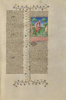 Prusias II, King of Bithynia, Reduced to Begging; Des cas des nobles hommes et femmes, about 1413-15 Creators: Boucicaut Master, Workshop of the Boucicaut Master
