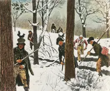 Prussian soldiers escape imprisonment by the French, January 1807, (1936). Creator: Unknown
