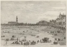 Pra della Valle, c. 1735/1746. Creator: Canaletto