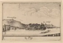 Prague, 1635. Creator: Wenceslaus Hollar