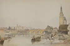 Prague, 1850-1860. Creator: Friedrich Carl von Scheidlin