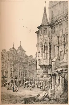 Prague c1820 (1915). Artist: Samuel Prout