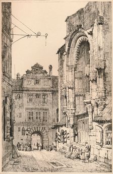 Prague c1820 (1915). Artist: Samuel Prout