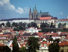 Prague Castle, Prague, Czech Republic. Creator: Peter Thompson