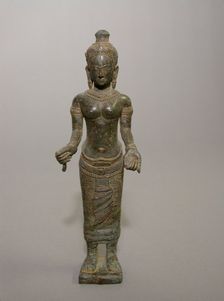 Prajnaparamita, Goddess of Wisdom, Angkor period, late 12th/early 13th century. Creator: Unknown