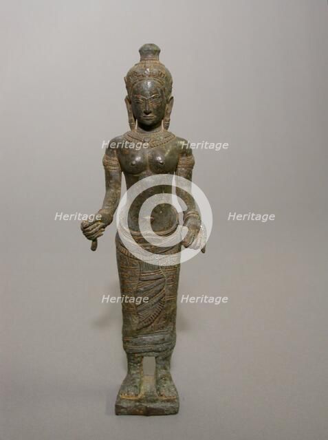 Prajnaparamita, Goddess of Wisdom, Angkor period, late 12th/early 13th century. Creator: Unknown.