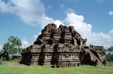 Prambanan, Hindu temple compound, Java, Indonesia. Creator: Vivienne Sharp