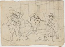 Prankster, c1820-1865. Creator: David Claypoole Johnston