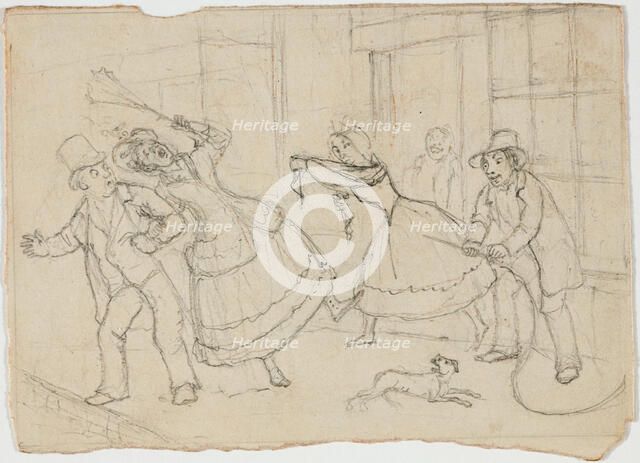 Prankster, c1820-1865. Creator: David Claypoole Johnston.