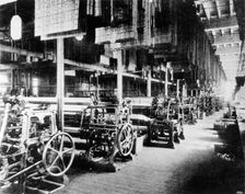 Pratt, Hurst and Co, lace curtain manufacturers, Nottingham, Nottinghamshire, c1900. Creator: Pike