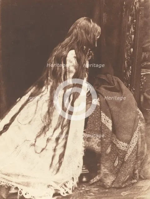 Prayer, 1843-1847. Creators: David Octavius Hill, Robert Adamson.