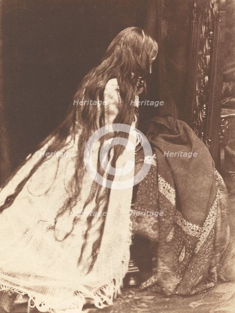 Prayer, 1843-1847. Creators: David Octavius Hill, Robert Adamson.