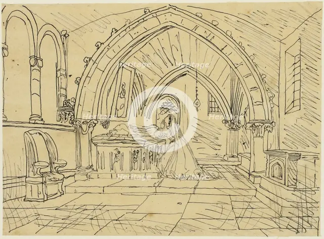 Prayer, n.d. Creator: Rodolphe Bresdin.