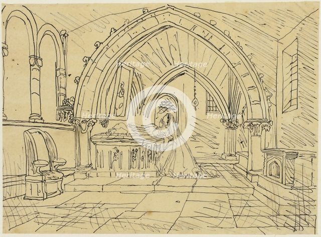 Prayer, n.d. Creator: Rodolphe Bresdin.