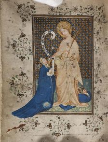 Prayer book in Dutch, c.1430. Creator: Unknown