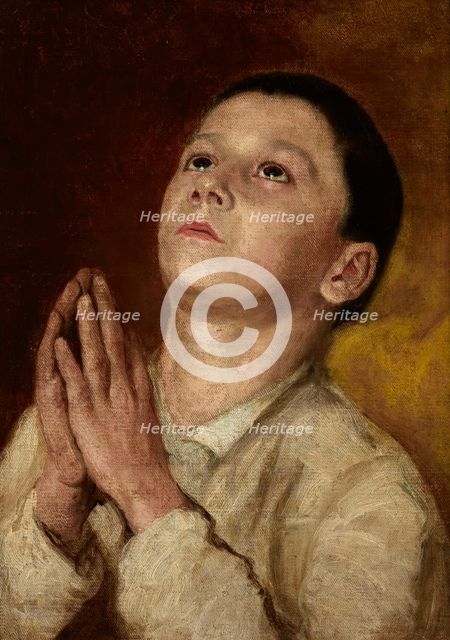 Prayer, c1883. Creator: Emanuel Herncisz.