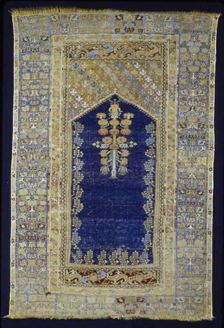 Prayer Carpet, Turkey, 1850/1900. Creator: Unknown