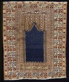 Prayer Carpet, Turkey, 1875/1900. Creator: Unknown