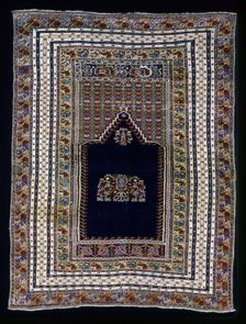 Prayer Carpet, Turkey, 1875/1900. Creator: Unknown