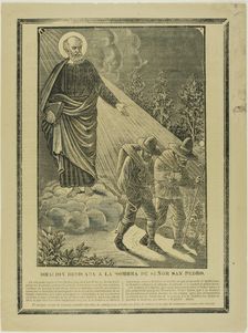Prayer Dedicated to the Shadow of Saint Peter, n.d. Creator: José Guadalupe Posada