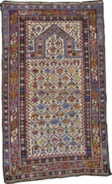 Prayer Rug, Turkestan, c. 1900. Creator: Unknown