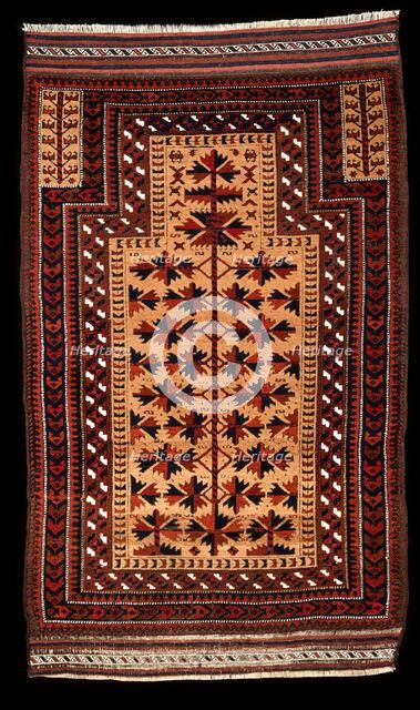 Prayer Rug, about 1875. Creator: Unknown.
