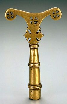 Prayer staff finial, 17th century. Creator: Unknown