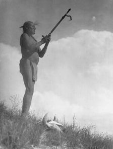 Prayer to the mystery, c1907. Creator: Edward Sheriff Curtis