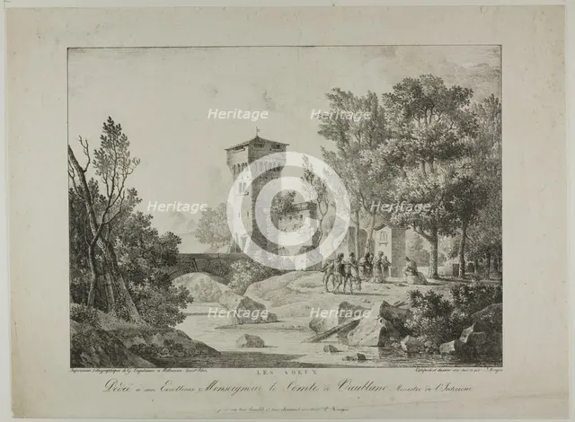 Prayers, 1816. Creator: Pierre Antoine Mongin.