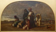 Prayers in the Desert, 1840-1849. Creator: William James Muller