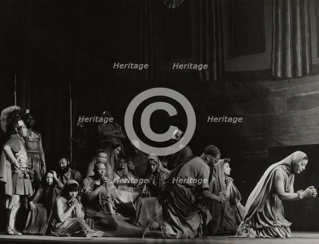 Praying, 1938. Creator: Unknown.